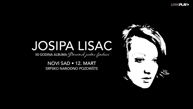 Josipa Lisac u Novom Sadu slavi 50 godina „Dnevnika jedne ljubavi“