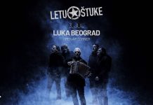 Letu štuke 3. jula u Luci Beograd