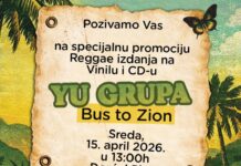 Promocija albuma YU Grupe – 15. april 13h Dorćol Platz
